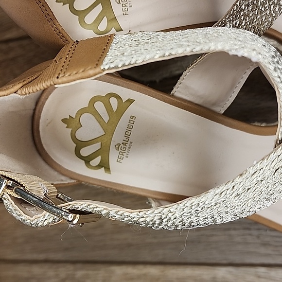 Fergalicious Maxi Wedge Sandals - Picture 4 of 7